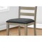 Monarch Specialties Dining Chair, 44'' Height, Counter Height, Upholstered, Transitional, 2PK I 1382 - alternate 1