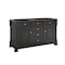 James Martin Vanities Brookfield 60'' D Vanity, Black Onyx w/3 CM Jasmine Pearl Silestone Top w/FreePower Wireless Charger 547-V60D-BKO-FEJP - alternate 8