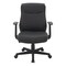 Office Star Products Exec Seating Faux Leather Mid Back Managers Office Chair, Black FL91201-u6 - alternate 8
