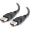 C2G 1m USB 2.0 A Male to A Male Cable - Black (3.2ft) 28105 - alternate 1