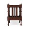 Homeroots 17" Brown Solid Wood Magazine Holder 389454 - alternate 6