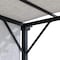 Sunjoy 9 ft x 9 ft Pergola, Outdoor Patio Pergola with Retractable White Canopy Shade, Light Gray A106005560 - alternate 2
