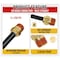 Mytee Products DOT Male Connector Brass Push-Lock Air Brake Fitting 1/4 in Tube OD x 1/4 in NPT (Set of 5pcs) MP-ABF-ST1414 - alternate 7