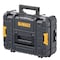 Dewalt TSTAK II Flat Top Tool Box, Plastic, Black, 17 in W x 13 in D x 6 in H DWST17807 - alternate 2