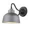 Homeroots Barnes 1-Light Gray Wall Light 398479 - alternate 5