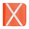 Safetywhips Warning Whip Flag, Orange Mesh, White Reflective X, 16 Length Flag16-O-XW - alternate 1