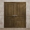 Sartodoors Interior Solid French Double Doors 56 x 84 inches, Ego 5012 Marble Oak, Wood Interior Solid Panel EGO5012DD-DMR-5684 - alternate 4