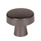 Amerock Blackrock 1-5/16 inch 33mm Diameter Gunmetal Cabinet Knob 2000643 - alternate 1