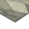 Homeroots 3' X 5' Olive Green Gray And Ivory Argyle Washable Indoor Outdoor Area Rug 613711 - alternate 5
