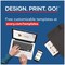Avery Dennison 3.5 x 11" White Tent Card, Pk50 5309 - alternate 13