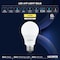 Luxrite A19 LED Light Bulb 60 Watt Equivalent, Non-Dimmable, 2700K Warm White, 800LM, Standard LED, 8PK LR21530 - alternate 6