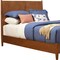 Homeroots Brown Solid Wood Queen Bed Frame 524812 - alternate 5