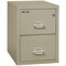 Fireking 2 Drawer, 1 Hr Fire & Impact Rated, Vertical, 31" depth Letter Pewter 2-1831-CPE - alternate 1