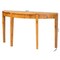 Bali & Pari Jihan Modern and Contemporary Natural Real Burl Wood Half-Moon Large Console Table 253-14028-ZORO - alternate 7