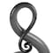 Homeroots 12" Black and White Murano Glass Modern Abstract Tabletop Sculpture 376105 - alternate 4