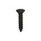 Auveco Phillips Oval Head Tapping Screw 4 x 1/2in Black Oxide, 100PK 12894 - alternate 1