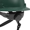 Ironwear Type 2 Class C Vented Full Brim Safety Helmet w/ Chin Strap, Dark Green 3969-DG - alternate 5