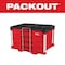 Milwaukee Tool PACKOUT 4-Drawer Tool Box, Polymer, Black/Red, 22 in W x 16-1/2 in D x 14-1/2 in H 48-22-8444 - alternate 12