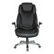 Office Star Products Deluxe Executive Bonded Leather Executive Chair, Black ECH620867-EC3 - alternate 5