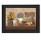 Homeroots Antique Kitchen Black Framed Print Kitchen Wall Art 415350 - alternate 1