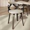 Leisuremod Modern Wooden Dining Chair, Dark Walnut Frame in Taupe, Klyne Collection KCDW-22TP - alternate 9