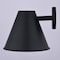 Vaxcel Smith, 9 in H, Black Outdoor Wall Sconce, Metal Shade, Dark Sky T0819 - alternate 5