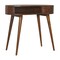 Homeroots 35" Brown Solid Wood Writing Desk 723453 - alternate 5