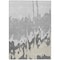 Homeroots 5' X 8' Gray And Silver Abstract Washable Indoor Outdoor Area Rug 613627 - alternate 6