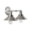 Jonathan Y July 17.5" 2-Light Industrial Farmhouse Metal Vanity Light, Nickel JYL7427B - alternate 6