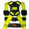 Fall Safe Safety Harness, Aluminum, S/M, Black/Green FS242IBD-S/M - alternate 5