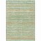 Homeroots 5' X 8' Mint Green Striped Washable Indoor Outdoor Area Rug 607963 - alternate 5