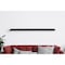 Homeroots 75in Black Wooden Wall Mounted Floating Shelf 400824 - alternate 7