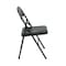Office Star Products FF Series Folding Chair with Metal Seat and Back, Black FF-22324M - alternate 3
