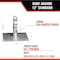 Malta Dynamics 12 in Roof Anchor-Galvanized Steel Tie-Off Point, For Wood, Steel, or Concrete A6320 - alternate 6