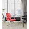 Office Star Products SPX Guest Faux Leather Chair, Red SPX23595C-U9 - alternate 7