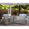 Koolmore Outdoor Kitchen with a Dual Fuel Pizza Oven, Corner Cabinet, Sink, 30 in. BBQ Grill and Cabinet KM-OKSKIT-CONFIG105 - alternate 5