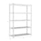 Iron Horse 2300 Riveted Steel Wire Deck Shelving 5-Shelf Unit, 18" D x 36" W x 72" H, Black 22130 - alternate 9