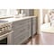 Amerock London 8 in 203 mm Center-to-Center Black Chrome/Golden Champagne Cabinet Pull BP36663BCRBBZ - alternate 3