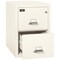 Fireking 2 Drawer, 2 Hr Fire & Impact Rated, Vertical, 31" depth Letter Ivory White 2-1929-2IW - alternate 2