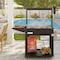 Koolmore 50 in. Argentine Charcoal Grill, Adjustable Grate Outdoor BBQ, Black KM-OG-A-45 - alternate 7