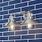 Jonathan Y July 17.5" 2-Light Industrial Farmhouse Metal Vanity Light, Nickel JYL7427B - alternate 7