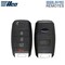 Kaba Ilco Kia 4-Button Flip Key FLIP-KIA-4B4 - alternate 1