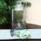 Gibson Home Moreauville 3 Piece 2.25 Gallon Square Embossed Glass Beverage Dispenser with Wire Stand 100366.03 - alternate 3