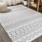 Jonathan Y Ifrane Berber Geometric Stripe Cream/Gray 3 ft. x 5 ft. Area Rug MOH301A-3 - alternate 5