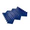 Apollo Tile Cobalt Blue 11 in x 12.6 in Glass Glossy Floor and Wall Mosaic Tile 4.81 sqft/case, 5PK APLHB88012A - alternate 5