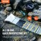 Vevor Gold Panning Kit With Sluice Box 50" Aluminum Gold Mining Equipment 23 PCS, 23PK SL-50T - alternate 5