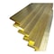 Southern Copper C360 Free-Machining Brass Rectangle Bar 0.375 in Thickness 4.0 in Width 48 in Length C360REC375-4-48 - alternate 1