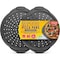 Bakken- Swiss BAKKEN Pizza Pan, Round Perforated, Nonstick Marble Coating, Dishwasher Safe, Gray, 2PK BAKPIZSHGMB54 - alternate 1