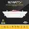 Nuwatt 6 Inch 2 Hour Square Fire Rated Recessed Lighting, Slim Wafer LED Lights 2700K-5000K, 1200LM, 12PK NW-P-SQDL-6-15W-5CT-FR-WH-12P - alternate 4
