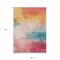 Homeroots 8' X 10' Pink Gold And Teal Blue Abstract Washable Indoor Outdoor Area Rug 611279 - alternate 6